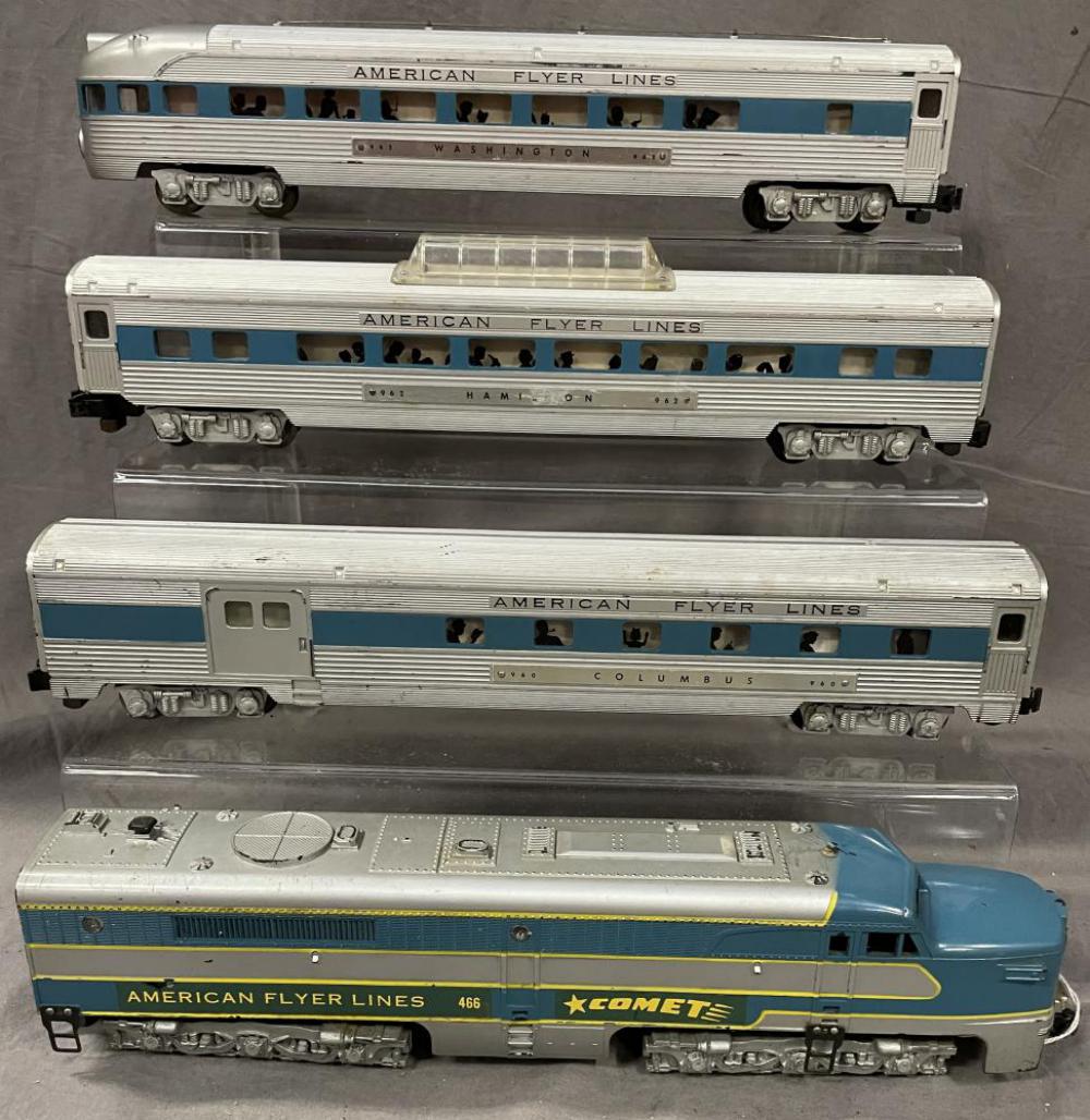 4pc American Flyer 466 Comet Set (1 of 5)