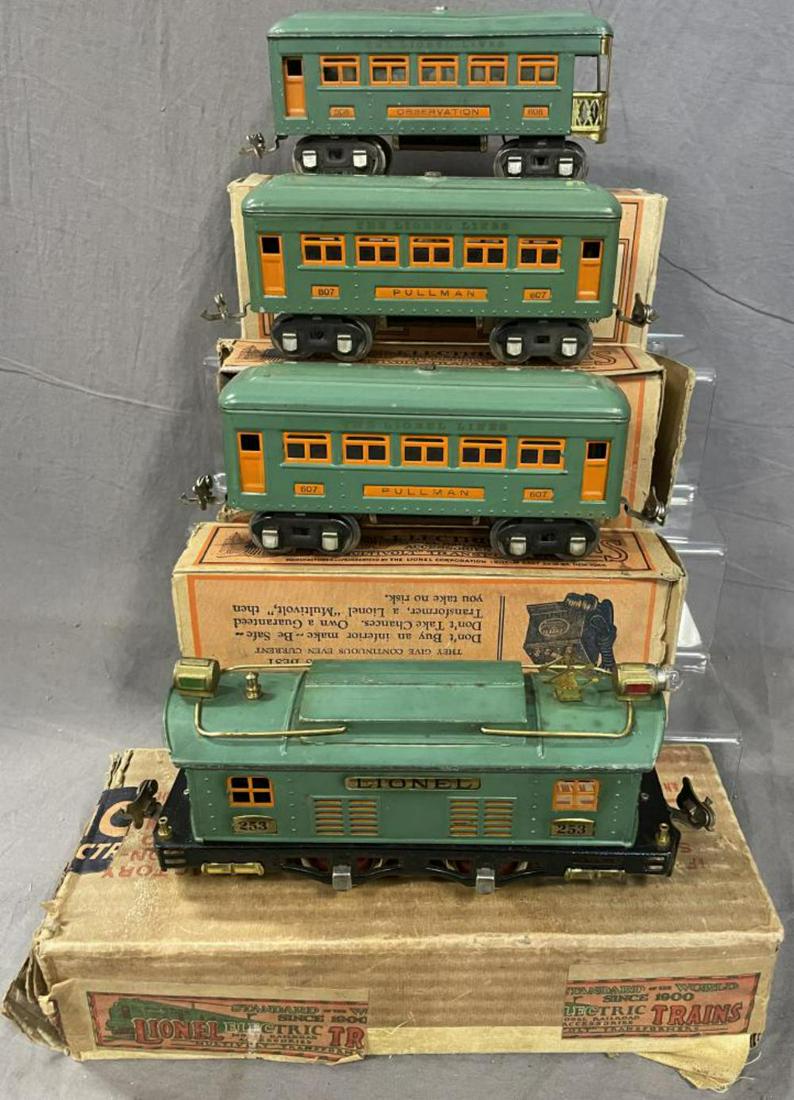 Clean Boxed Lionel 253 Set (296) (1 of 5)