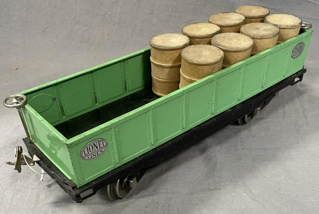 Late Lionel 212 Gondola with 8 Split Drums (1 of 3)