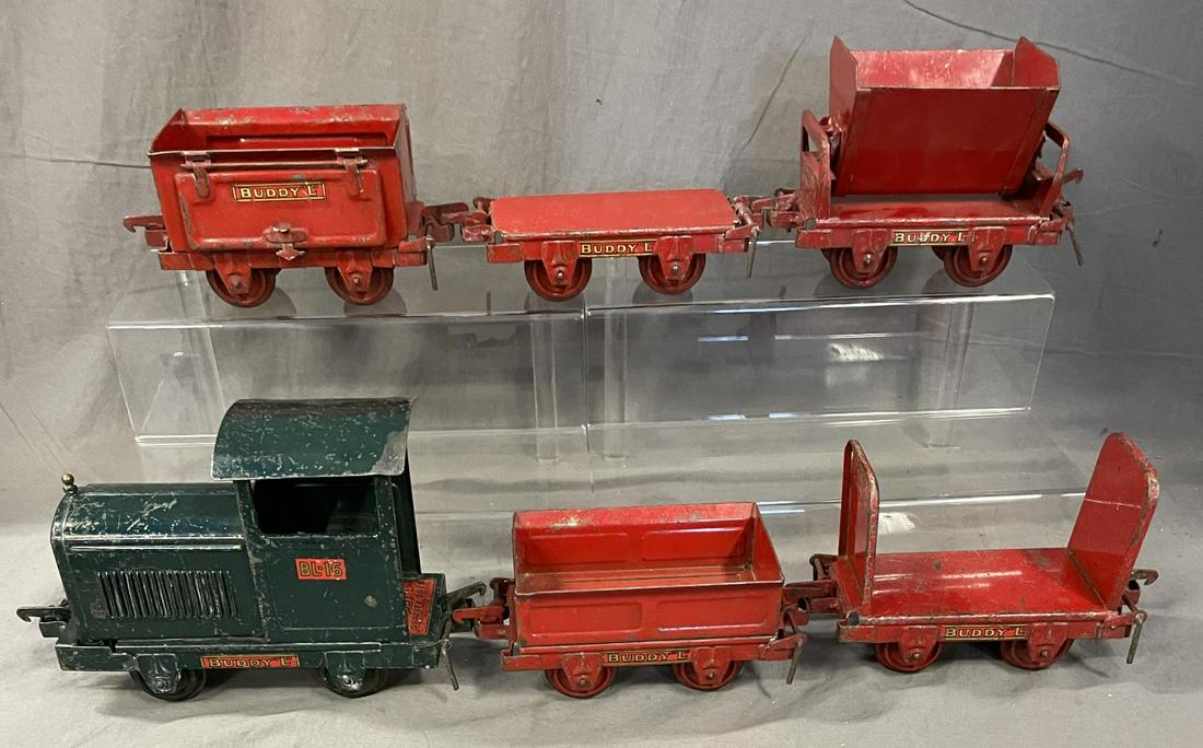 6pc Buddy L Industrial Train (1 of 4)