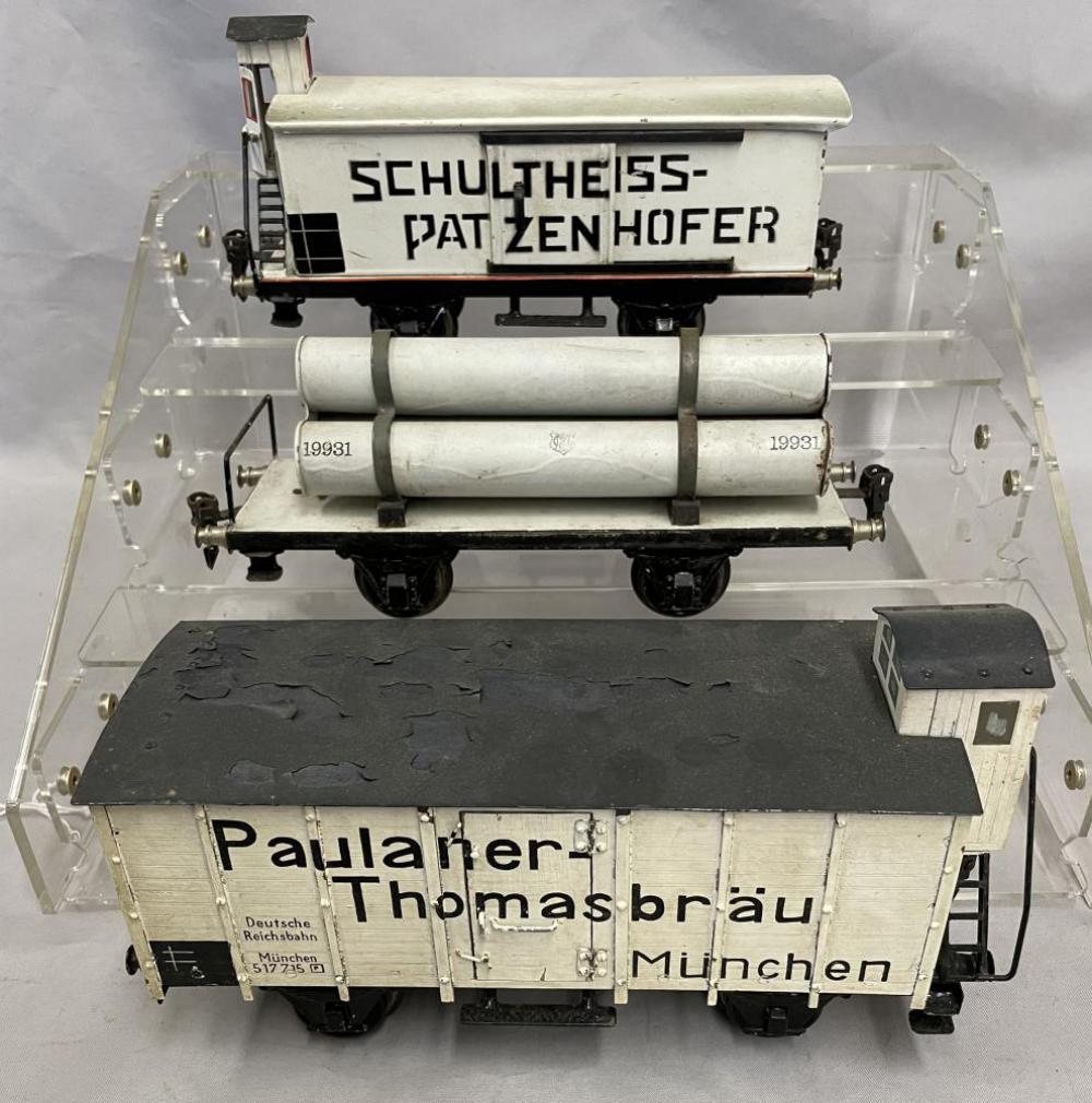 3 Marklin 1 Ga Freight Cars (1 of 3)