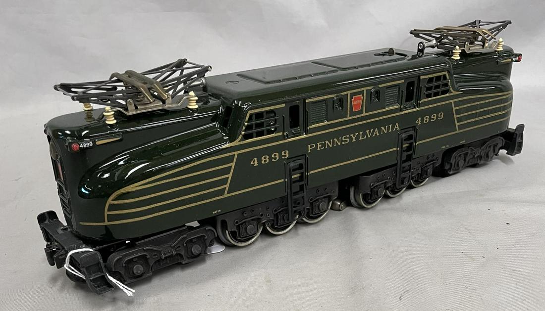 Lionel Eliot Wells PRR 4899 GG1: Super restoration in the early stripe design. As good as a restoration gets!