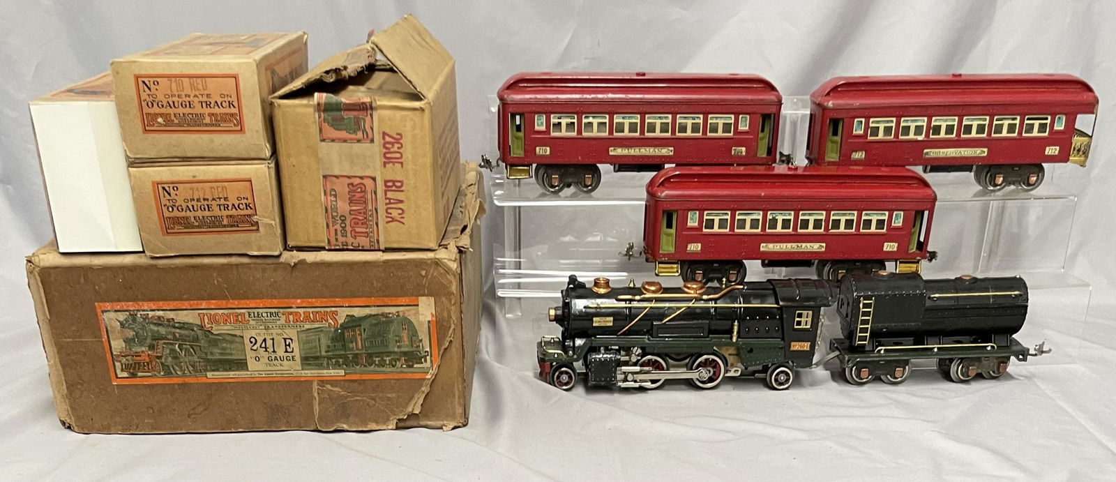 Boxed Lionel 260E Set 241E (1 of 7)