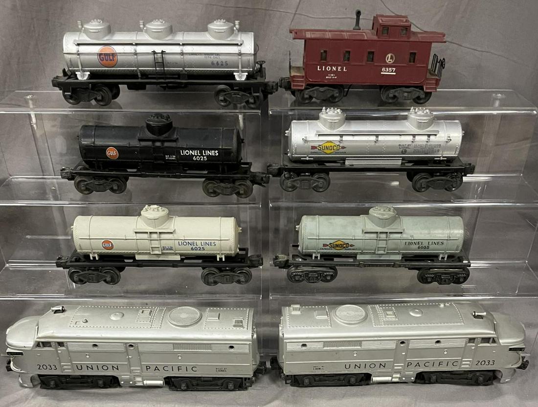 8Pc Lionel Diesel Tanker Train (1 of 5)