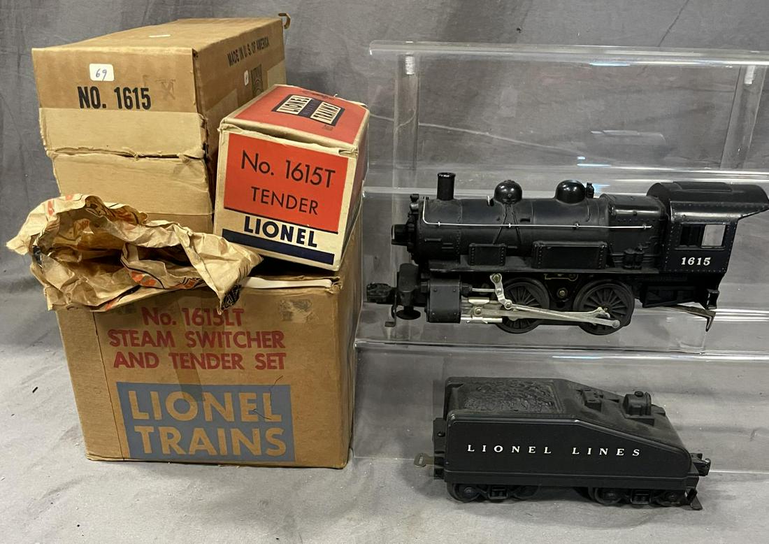Double Boxed Lionel 1615 Steam Switcher (1 of 6)