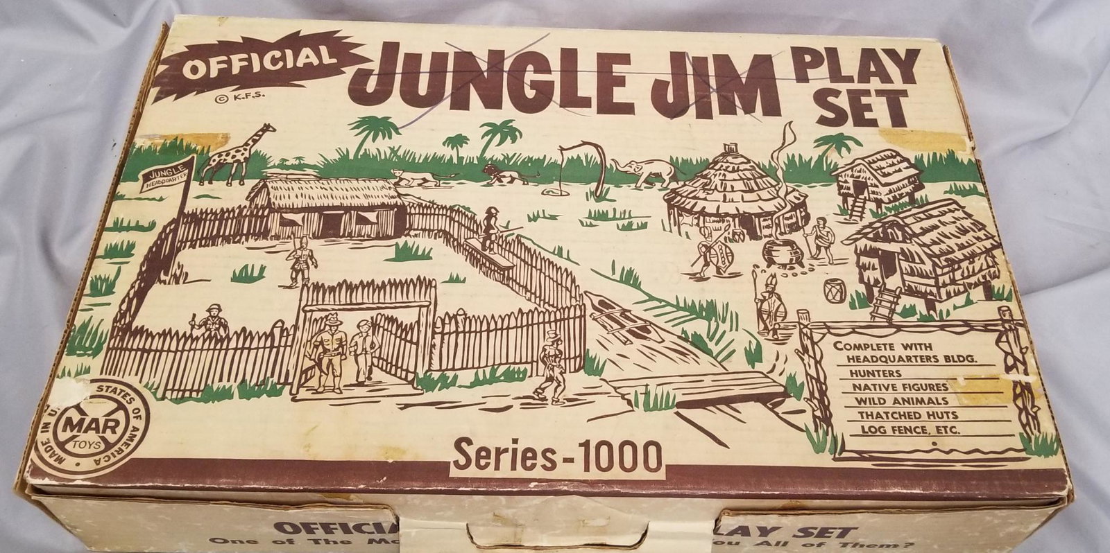 Marx 3706 Jungle Jim Playset (1 of 10)