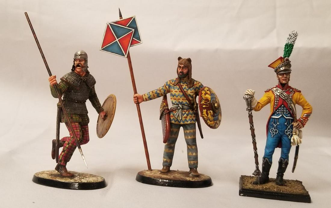 (3) St. Petersburg Soldier Figures (1 of 8)