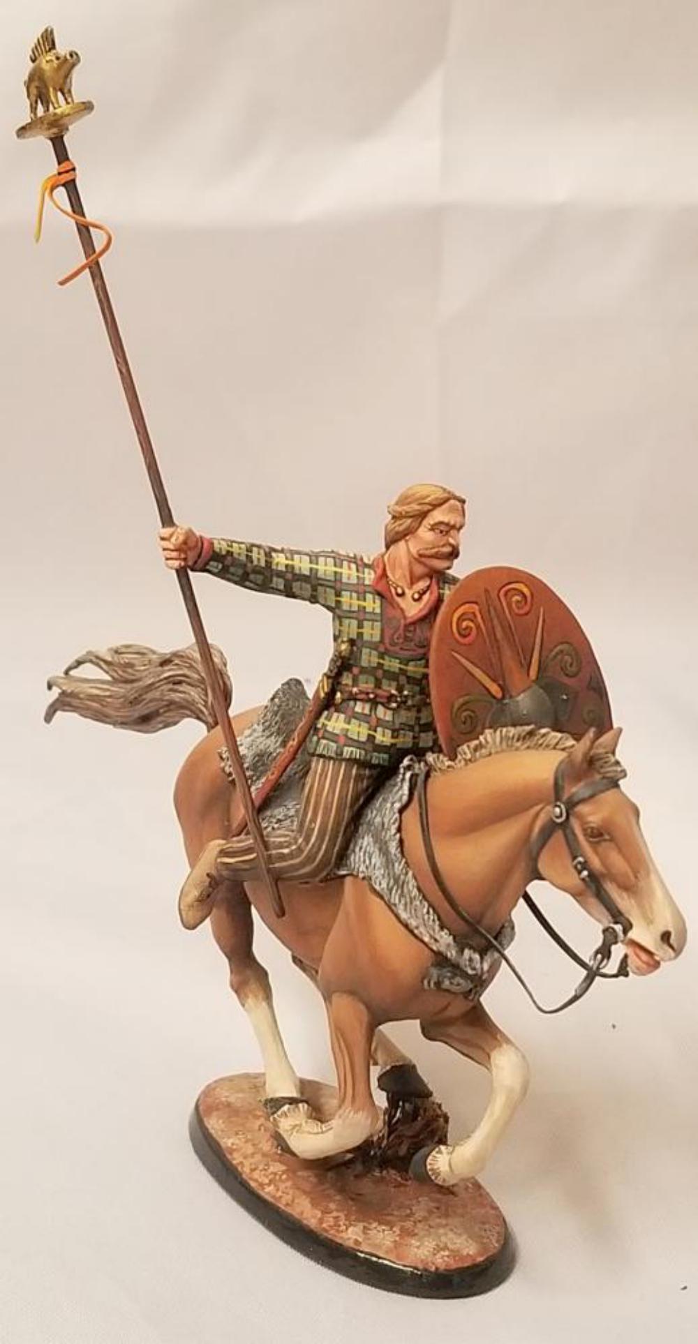 St. Petersburg Mounted Celtic Standard Bearer (1 of 3)