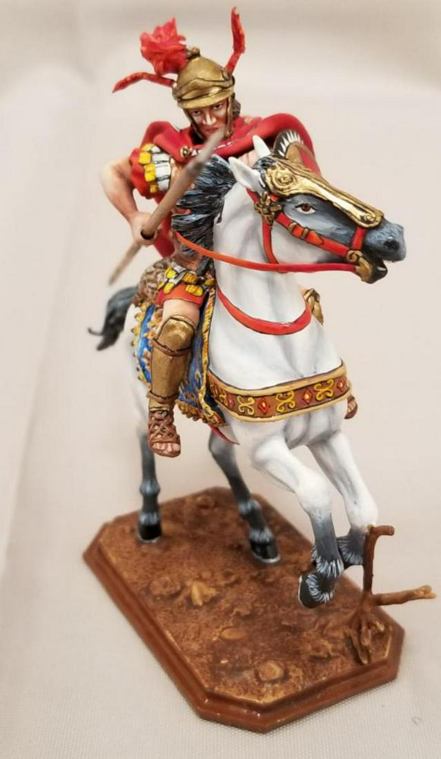 St. Petersburg Mounted Greek Warrior w/Spear (1 of 5)