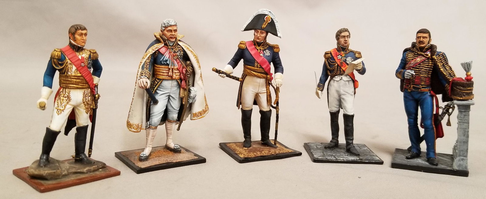 (5) St. Petersburg Napoleonic Personality Figures (1 of 3)