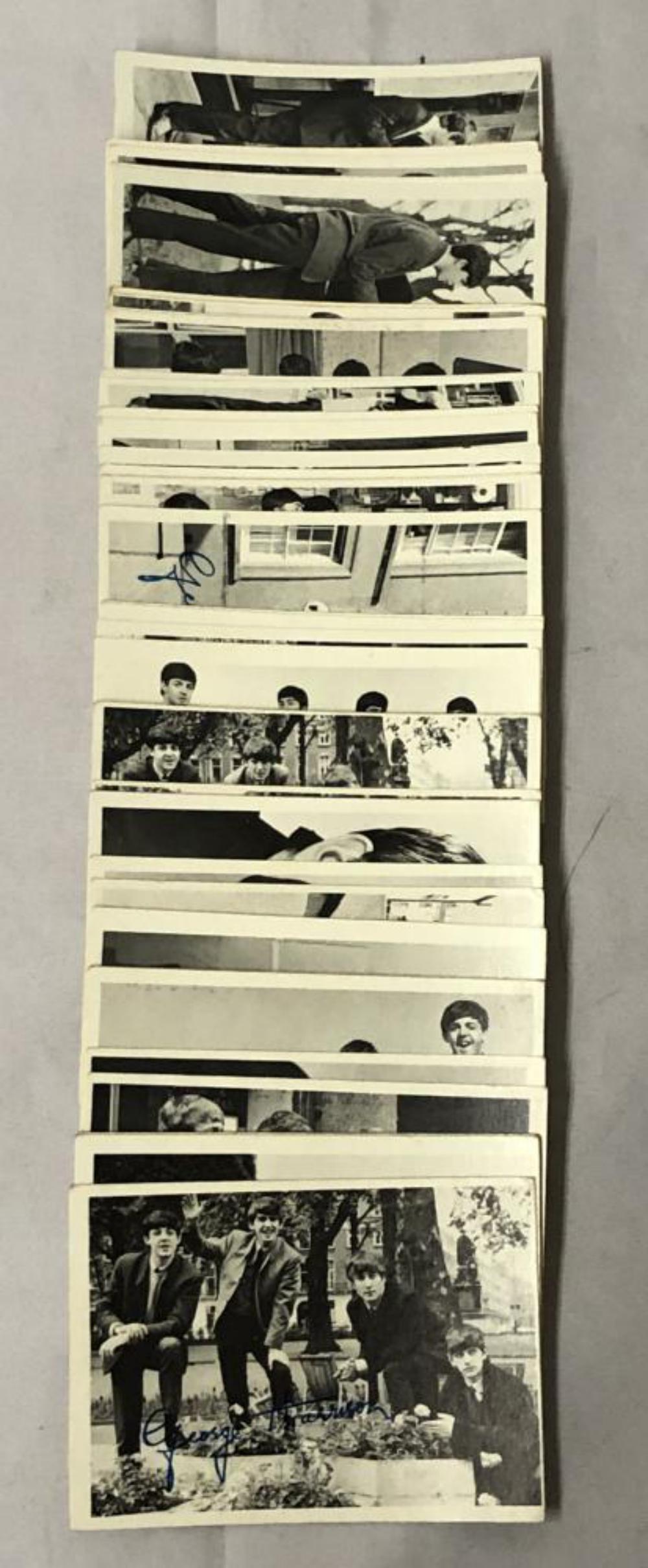Beatles Trading Cards 1st series Complete Set: Beatles Trading Cards 1st series Complete Set, black & white, 60 cards