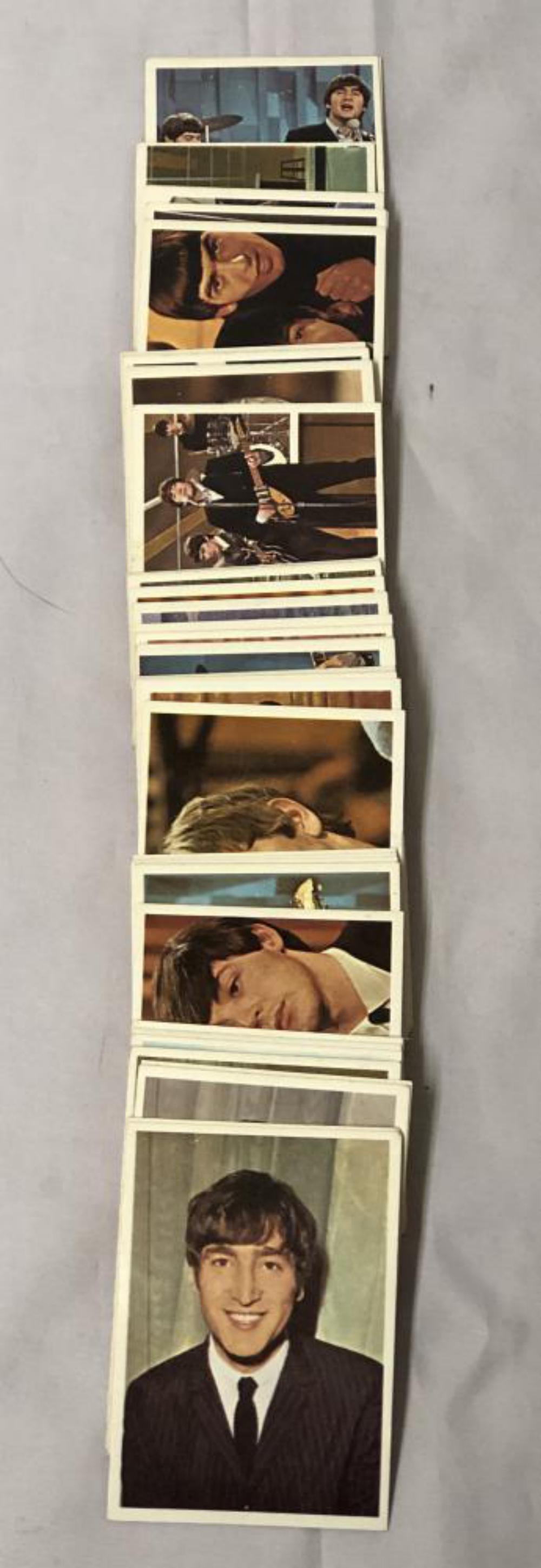 Beatles Trading Cards Color Complete Set: Beatles Trading Cards Color Cards Complete Set, 64 cards