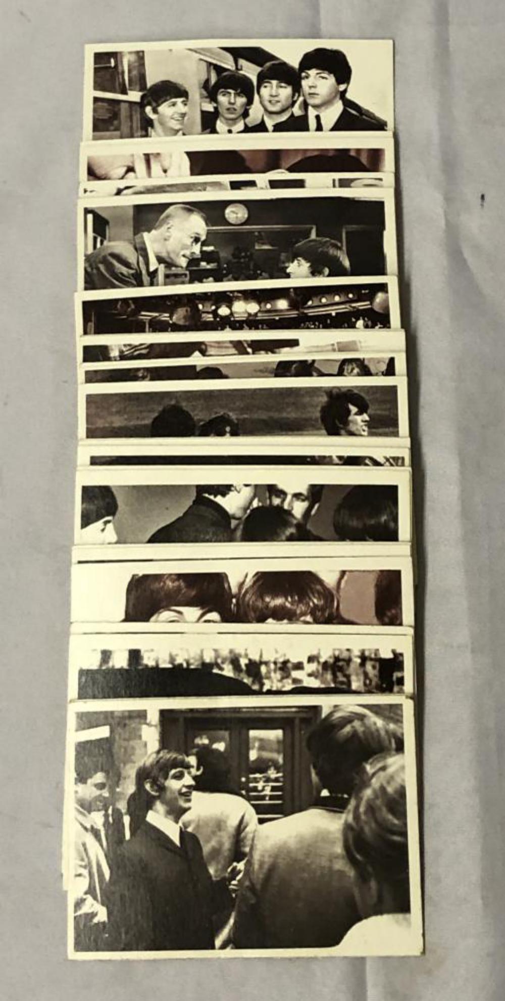 Beatles Trading Cards Hard Days Night Complete: Beatles Trading Cards Hard Days Night Complete, black & white, 55 cards