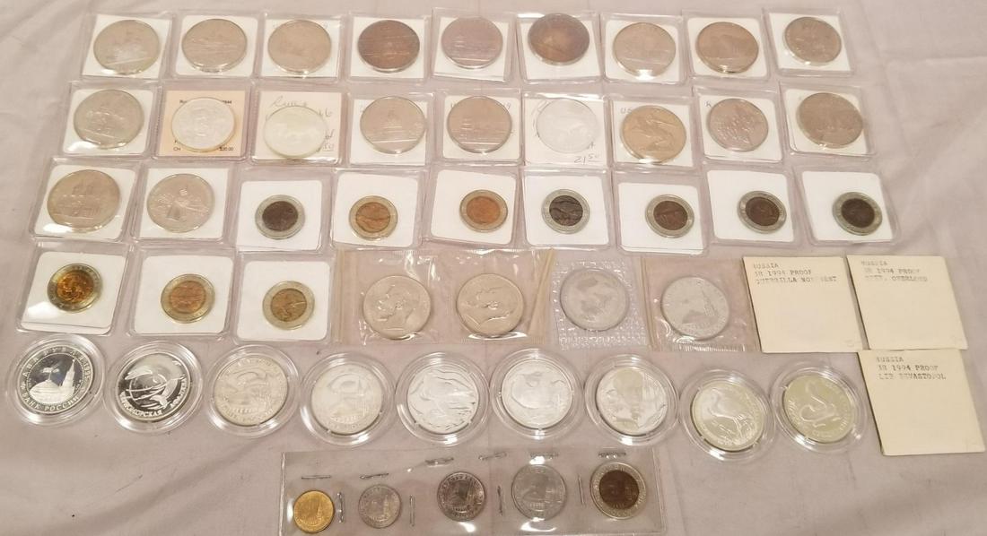 Lot of (50) Modern Russian Coins. (1 of 5)