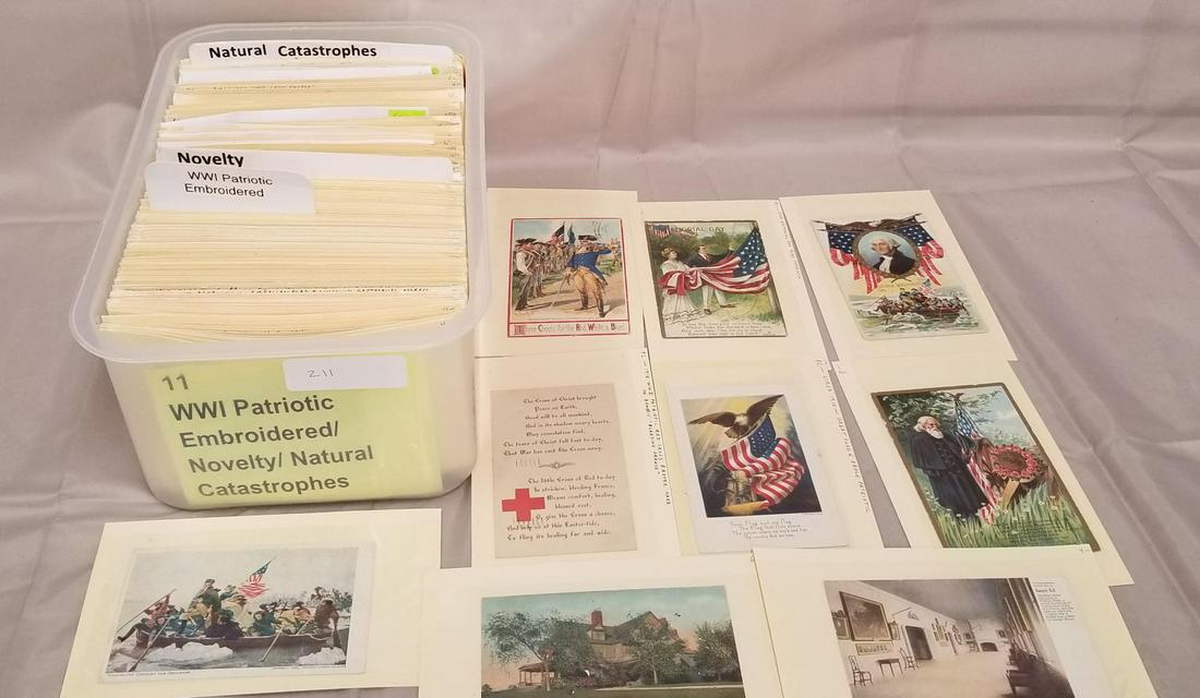 Postcard Lot Includes WW1/Patriotic/Novelty (1 of 4)