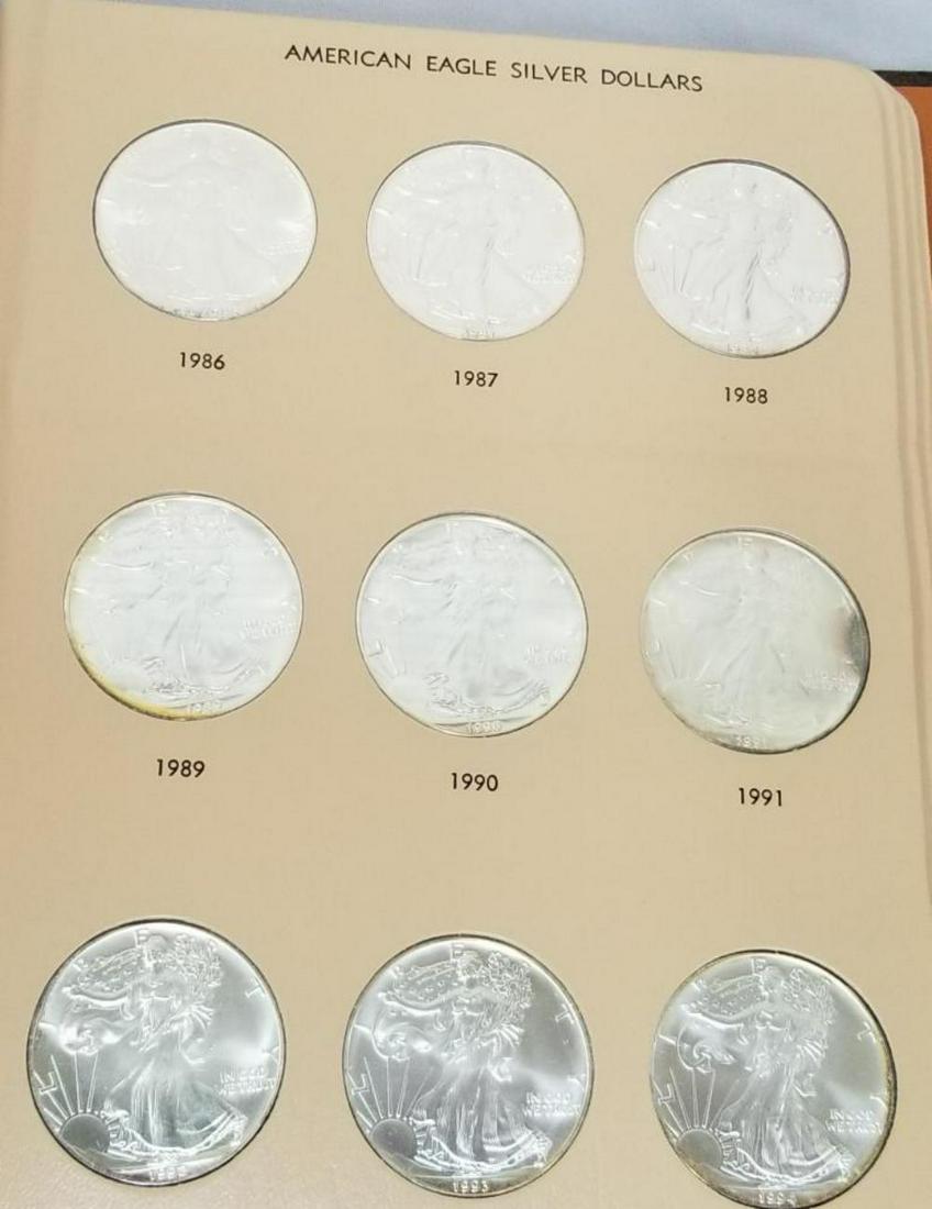 American Silver Eagle Lot. (1 of 3)