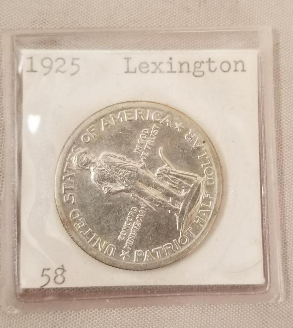 1925 Lexington-Concord Silver Half Dollar (1 of 3)
