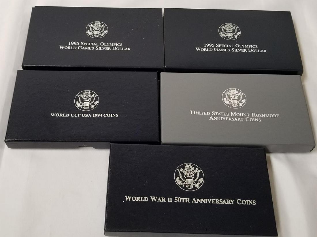 Lotof (5) U.S. Silver Coin Sets. (1 of 4)