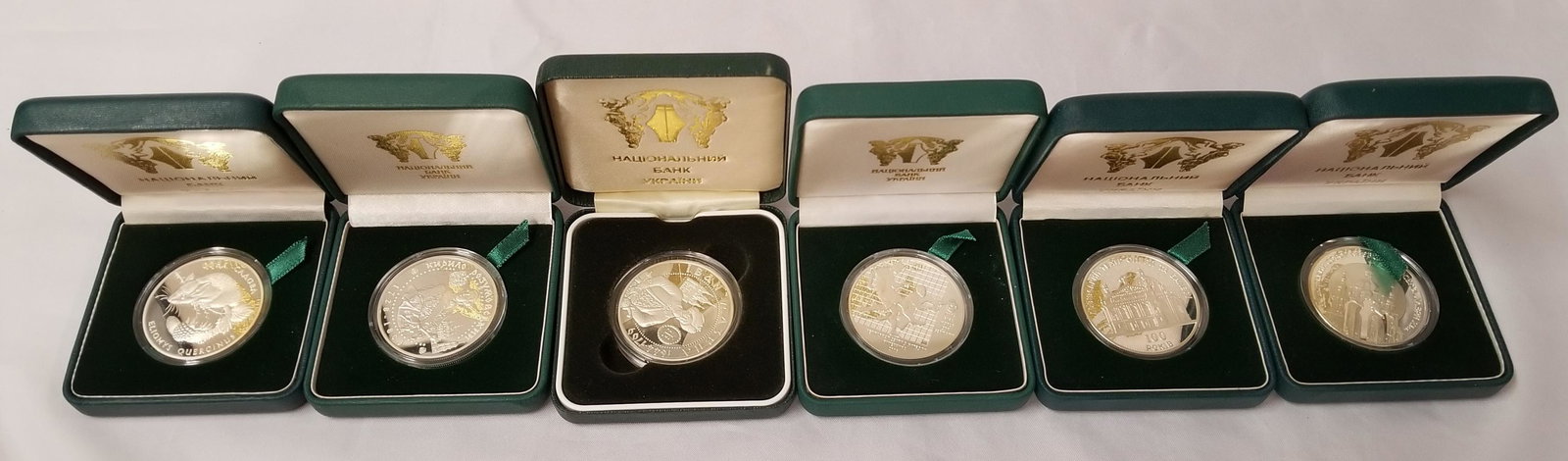Russian Silver Commemorative Coin Lot. (6). (1 of 3)
