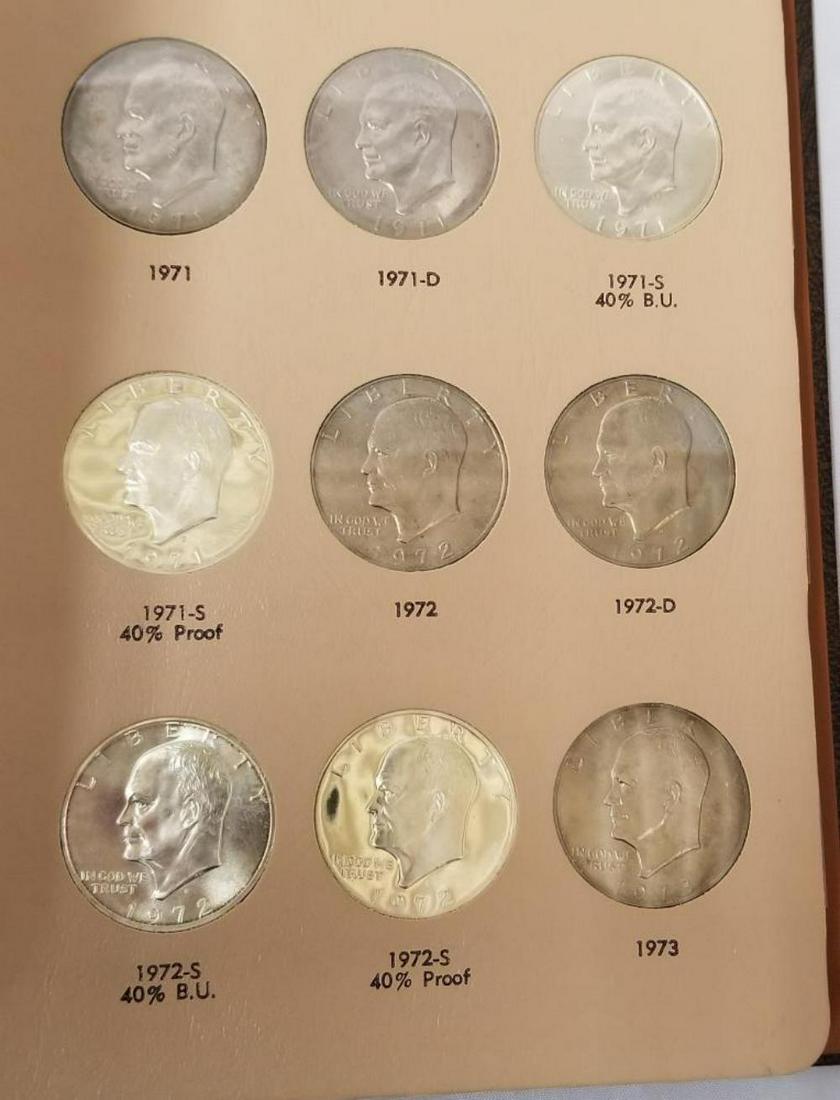 Eisenhower Dollar Complete Set. (1 of 4)