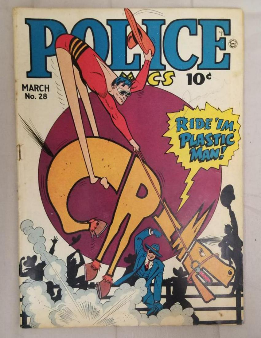 Police Comics #28, 1944, Plastic Man (1 of 5)