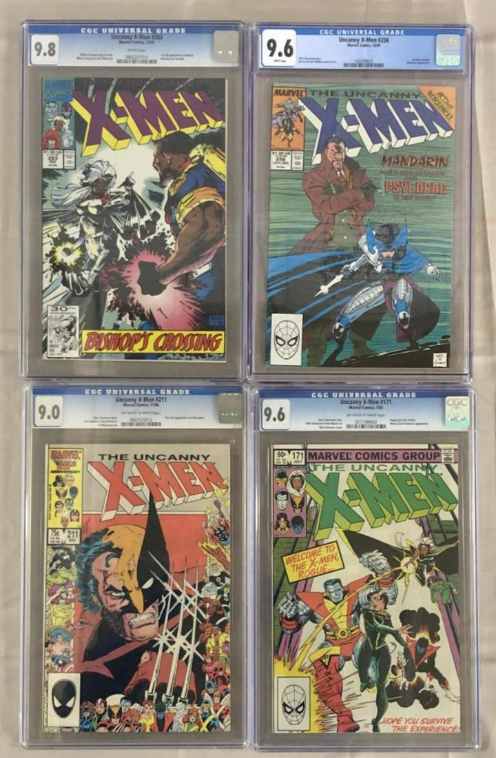 Uncanny Marvel X-Men Lot of 4 CGC Comics (1 of 13)