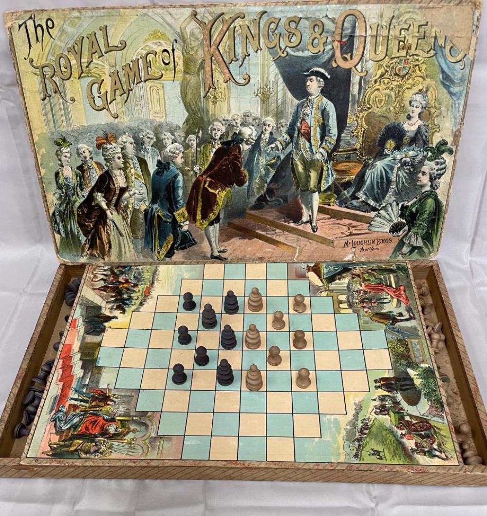 1892 Mc Loughlin Kings & Queens Game (1 of 6)