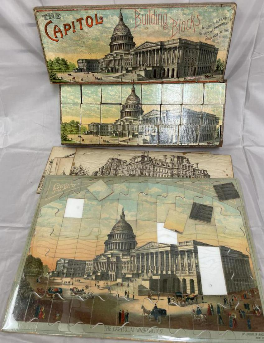 Block & Puzzle Set US Capitol (1 of 3)