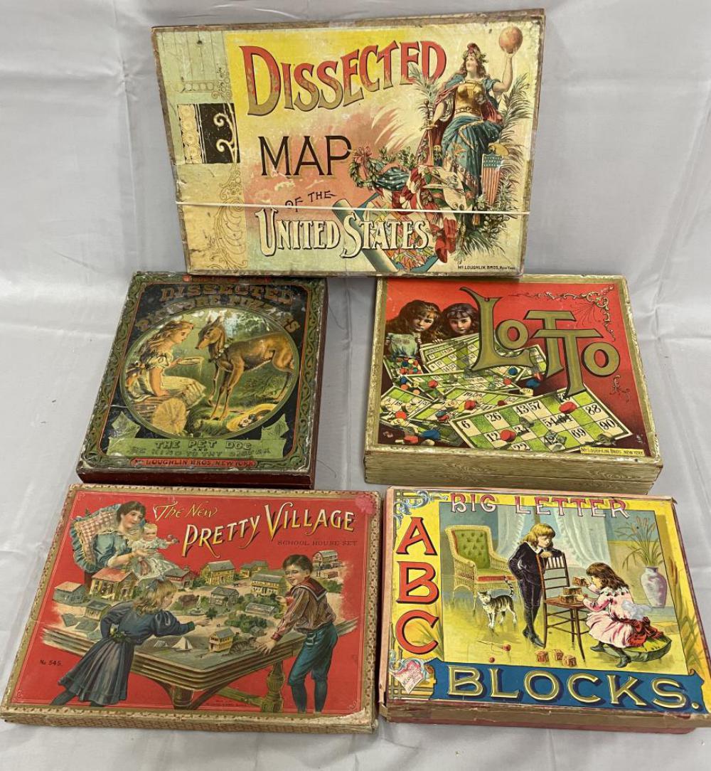 5 Boxed Early Games & Puzzles (1 of 6)