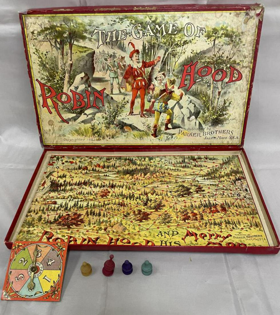 1893 Parker Brothers Game of Robin Hood (1 of 5)