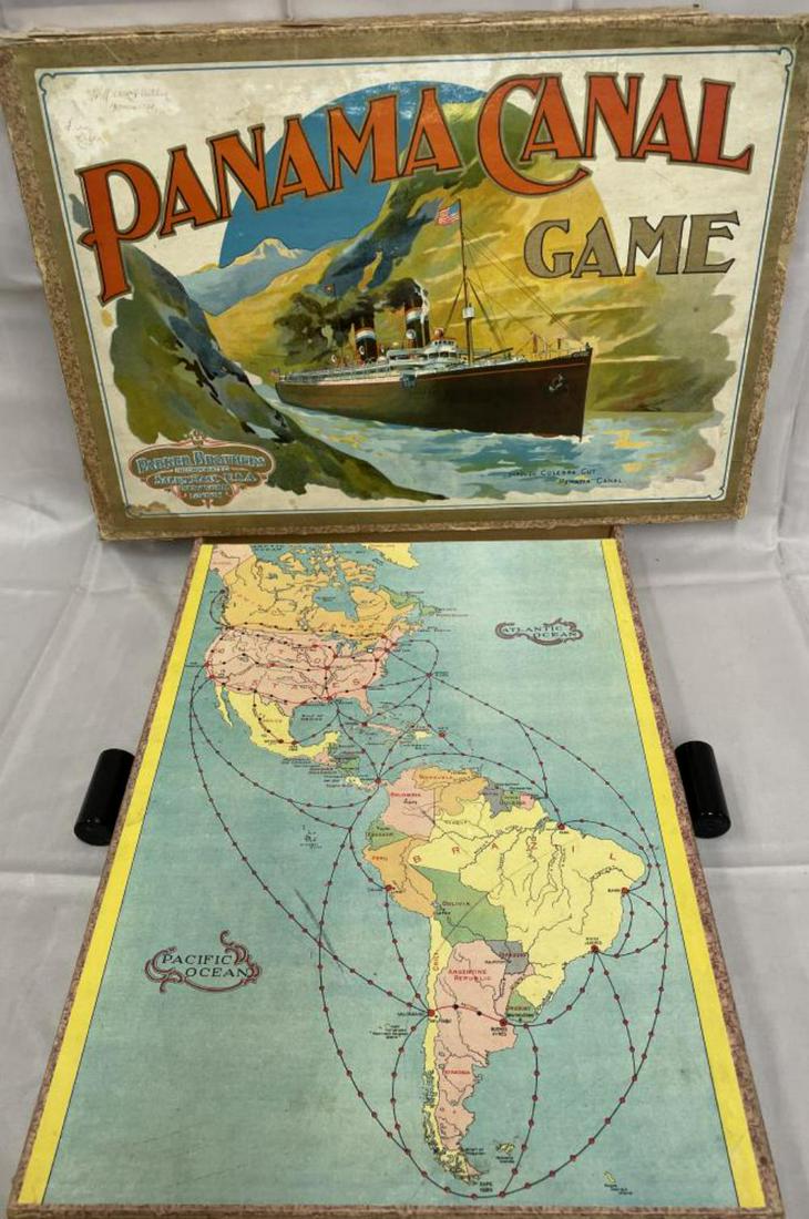 1910 Parker Brothers Panana Canal Game (1 of 6)