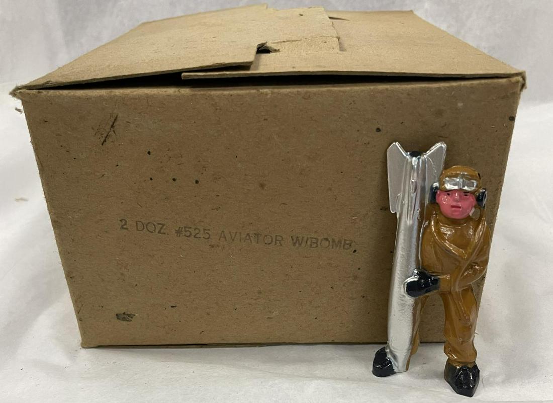 Partial Case Manoil 525 Aviator With Bomb (1 of 2)