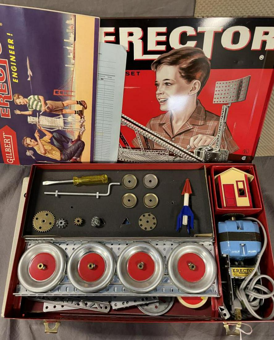 Clean AC Gilbert Erector Sets 10052 & 10062 (1 of 3)