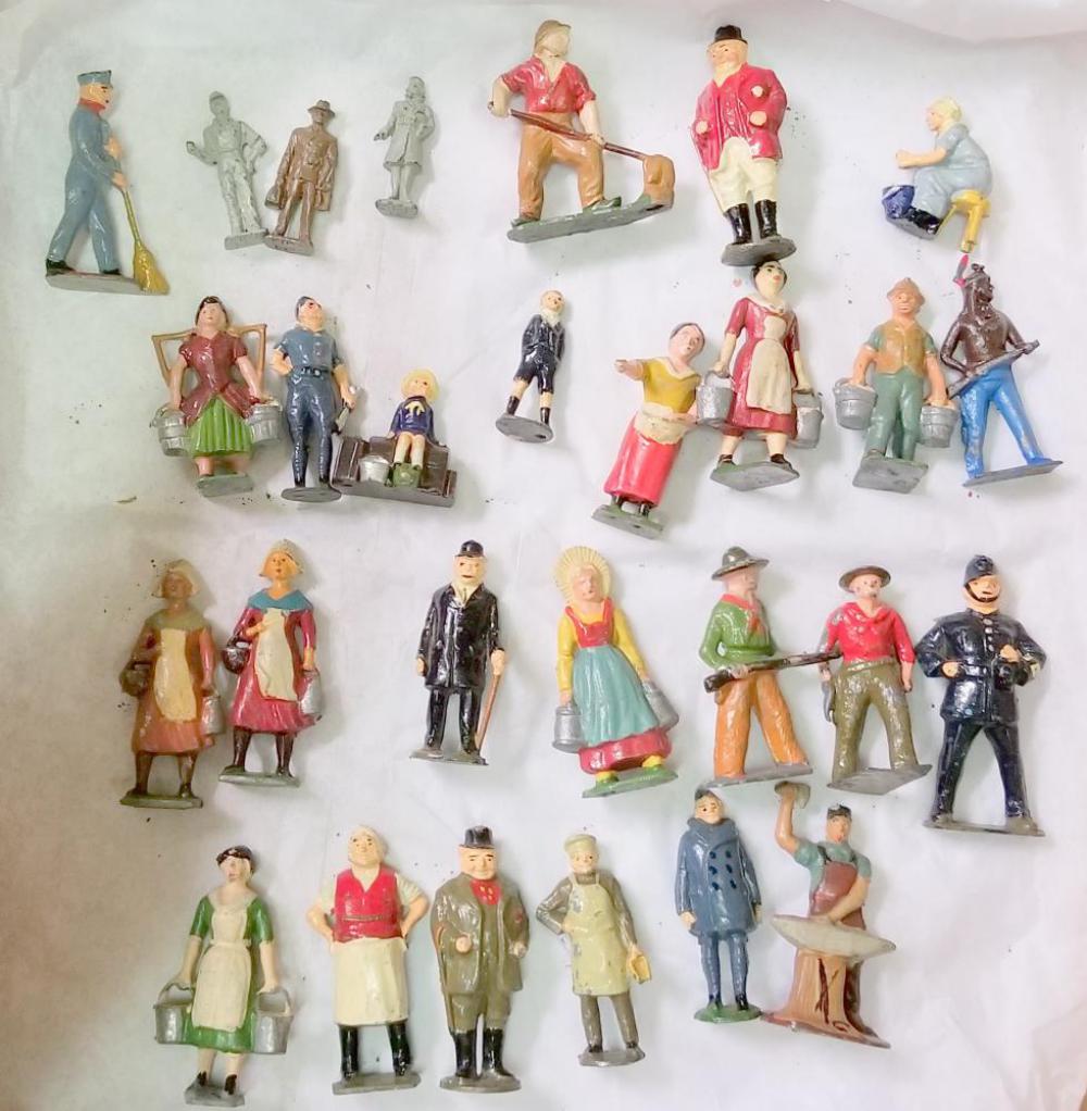 28 Assorted Metal Figures (1 of 3)