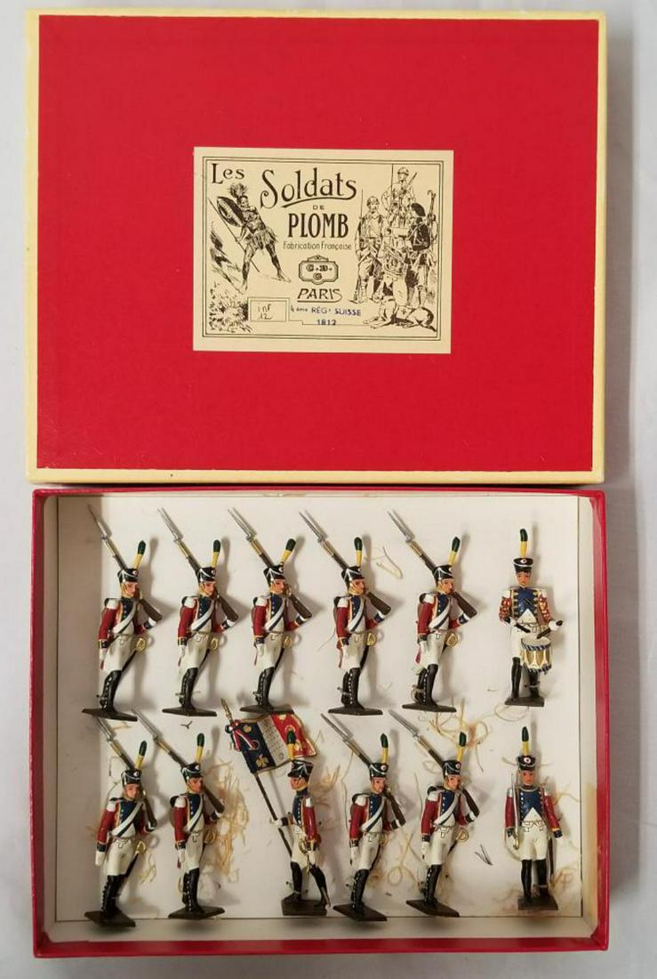 Mignot  Swiss Soldiers Boxed Set. (1 of 6)