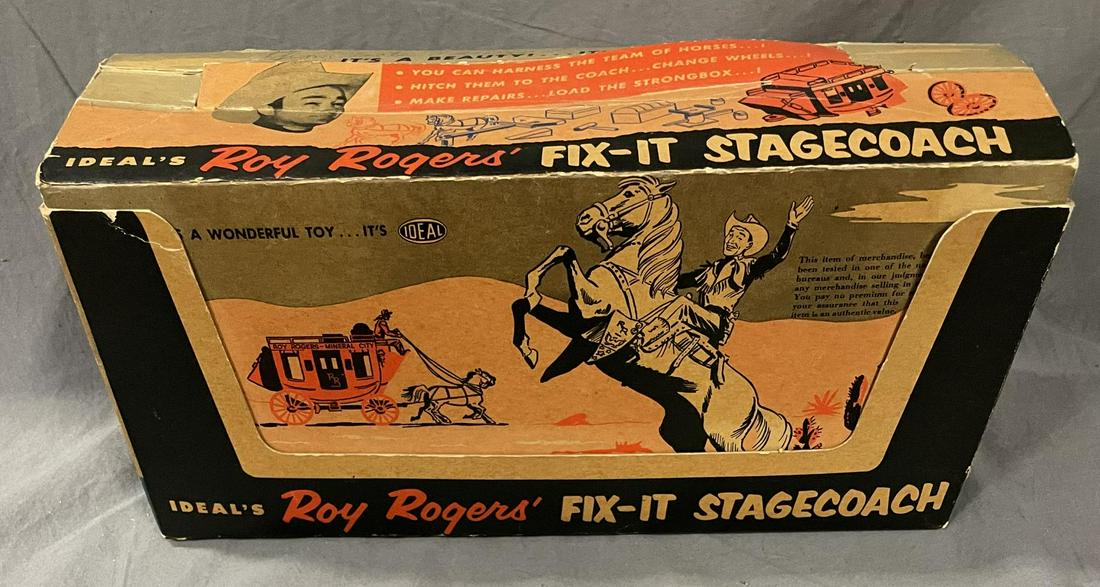 Boxed Ideal Roy Rogers Fix-it Stage Coach (1 of 6)