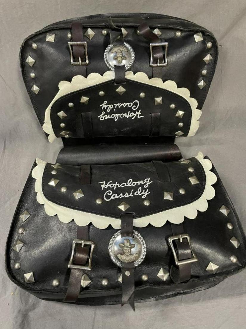 Scarce Hopalong Cassidy Bicycle Saddle Bags (1 of 4)