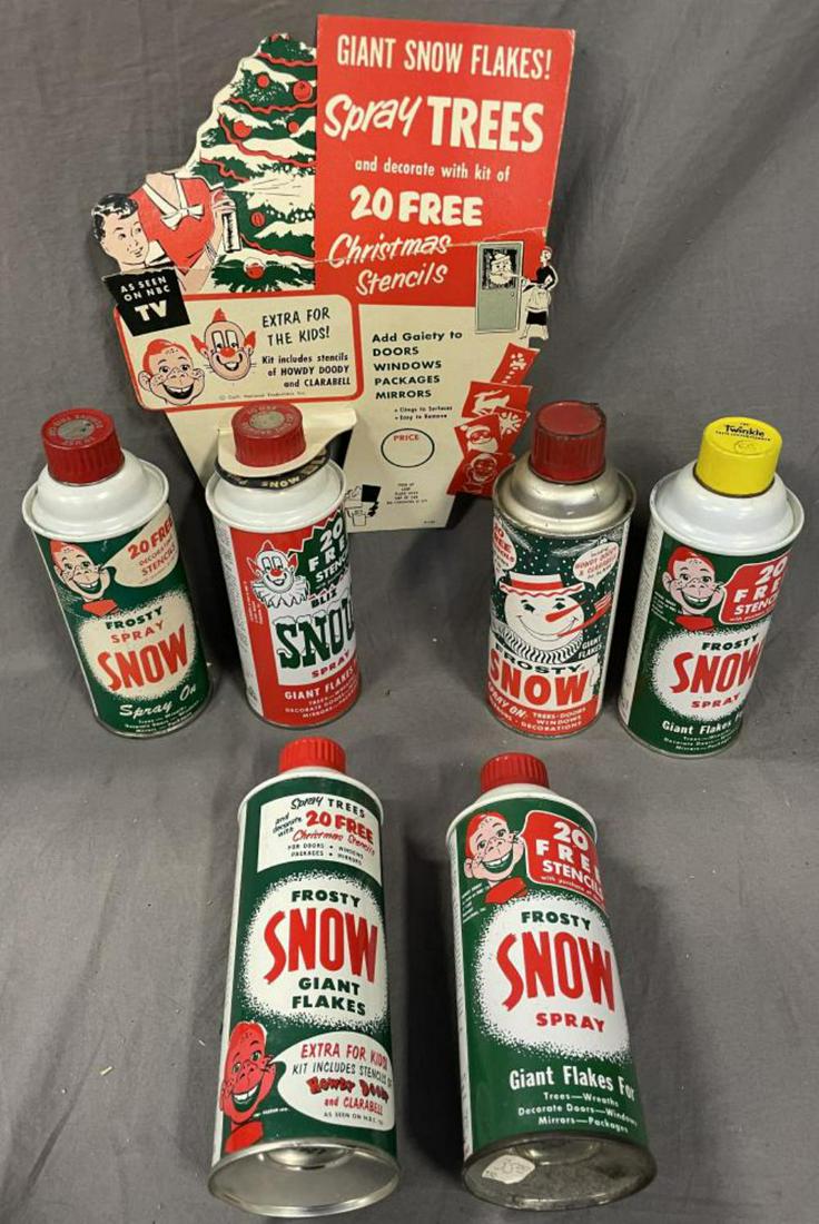 Howdy Doody Advertised On Spray Snow Cans! (1 of 5)