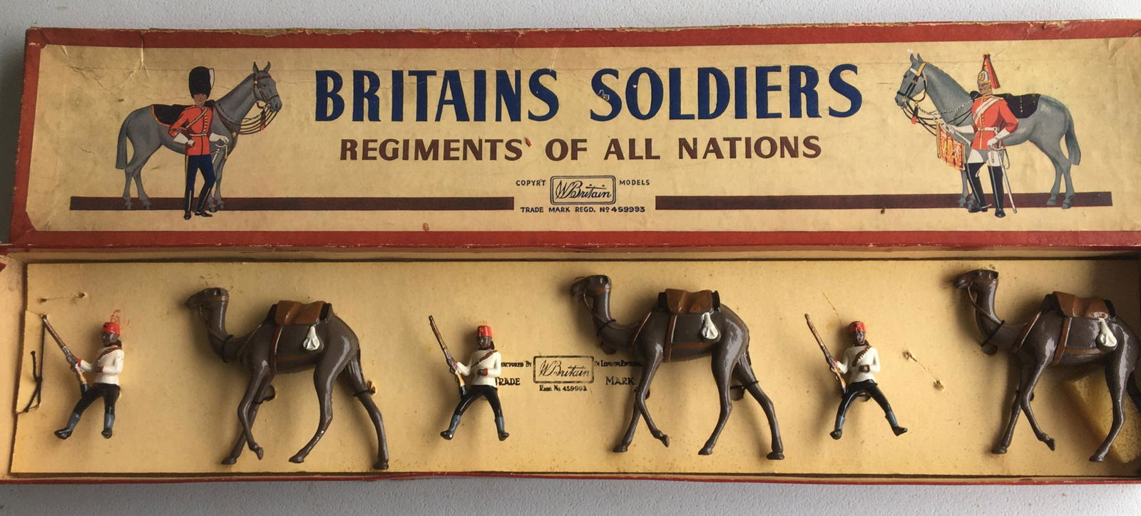 Britains. Egyptian Camel Corps. Set #48 (1 of 4)