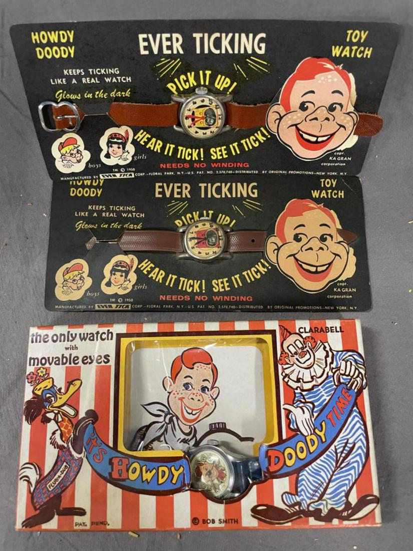 3 Vintage Howdy Doody Watches (1 of 4)