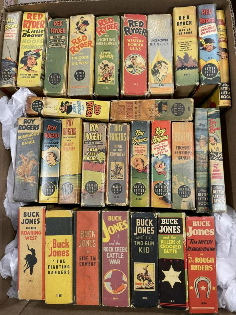 29 Red Ryder, Roy Rogers & Buck Jones Big Little B (1 of 5)