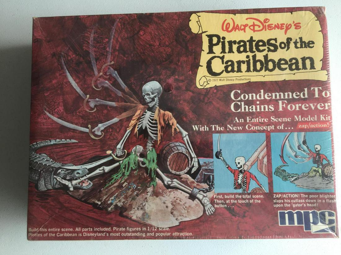 MPC Pirates of the Caribbean Kit.: Includes Condemned to Chains Forever in original cello.