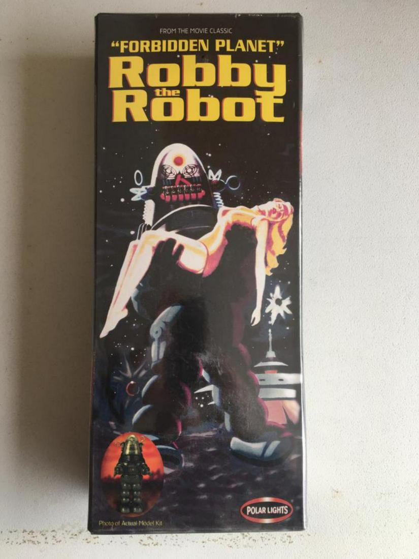 Robby the Robot. Polar Lights Sealed Kit. (1 of 3)