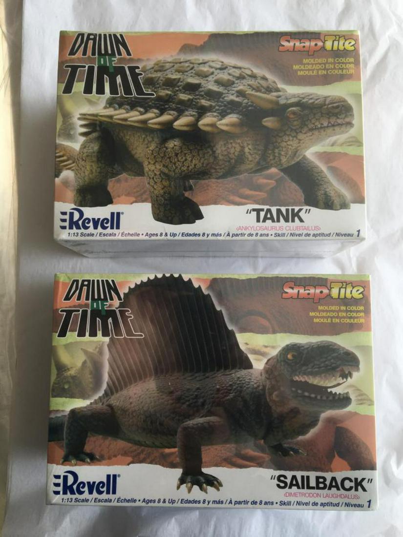 Revell. Dawn of Time. Snap Tite Lot of Two. (1 of 3)