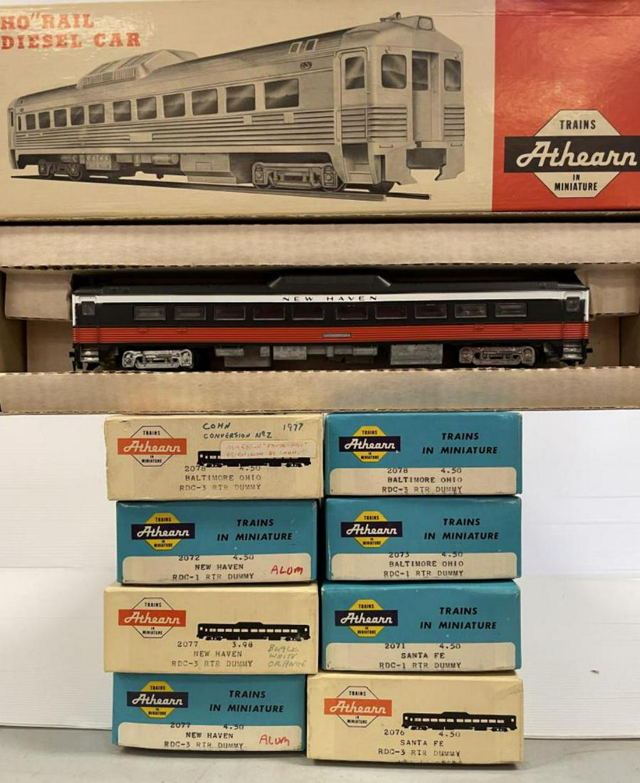 9 Athearn HO RDC Budd Dummy Diesels (1 of 2)