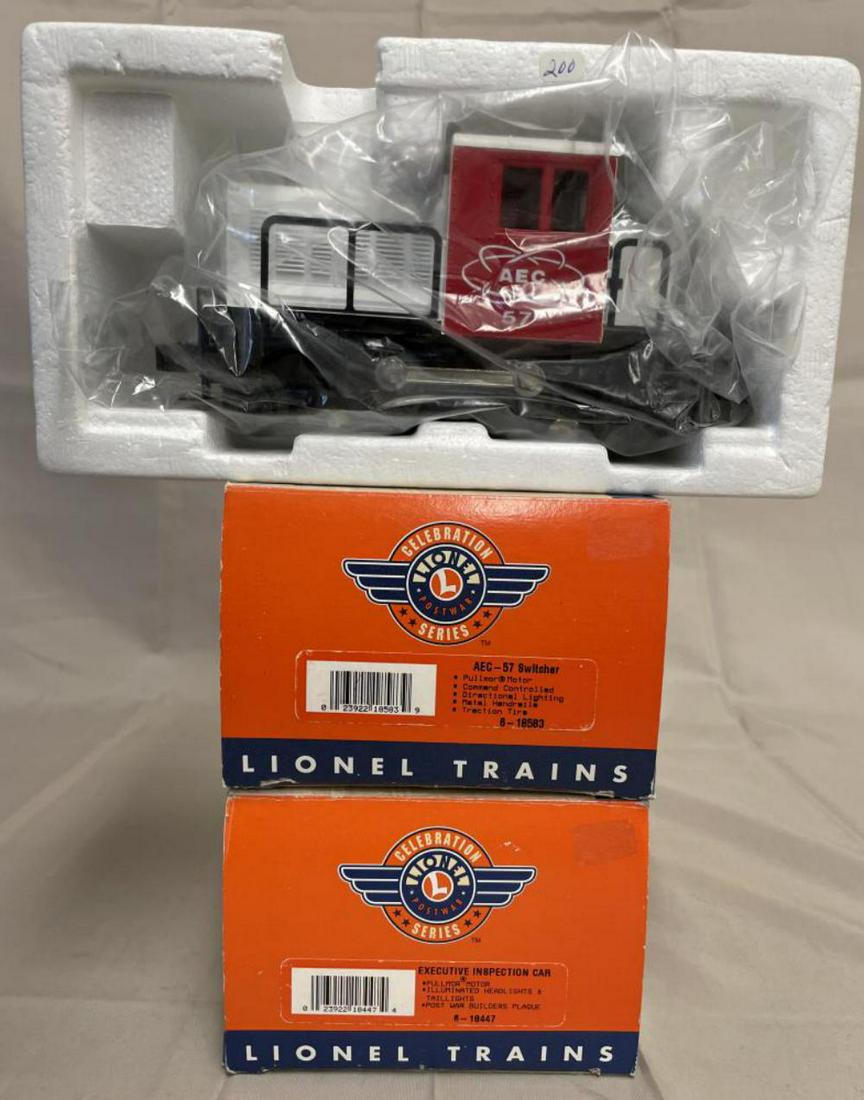 2 Lionel Celebration Series Motorized Units (1 of 2)