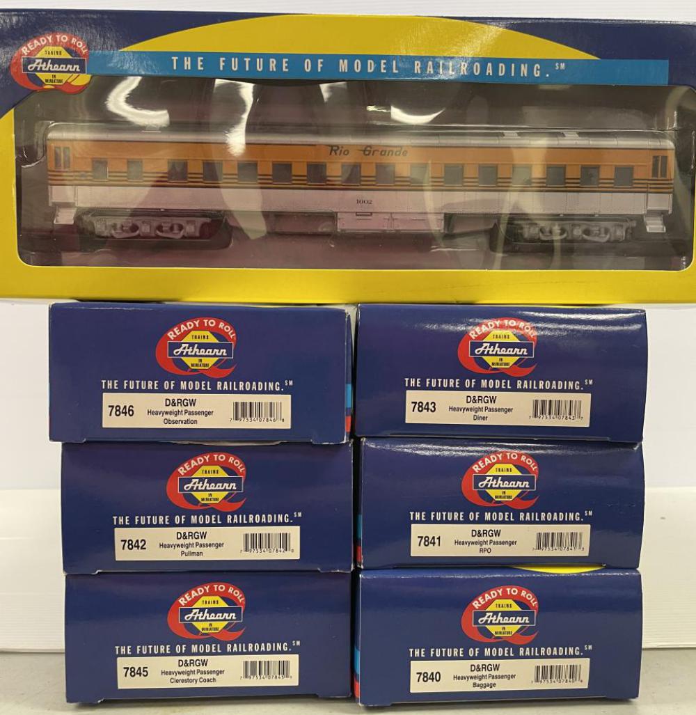 7 Athearn HO RG Heavyweight Cars (1 of 2)