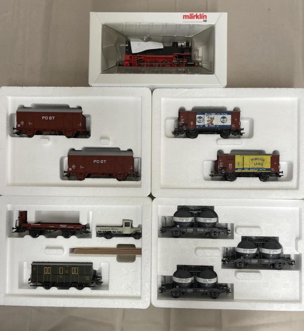 Marklin HO Steam Freight Set (1 of 2)