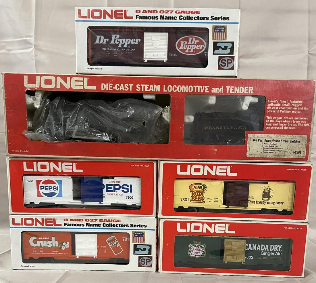 6pc Lionel MPC Soda Train Set (1 of 3)