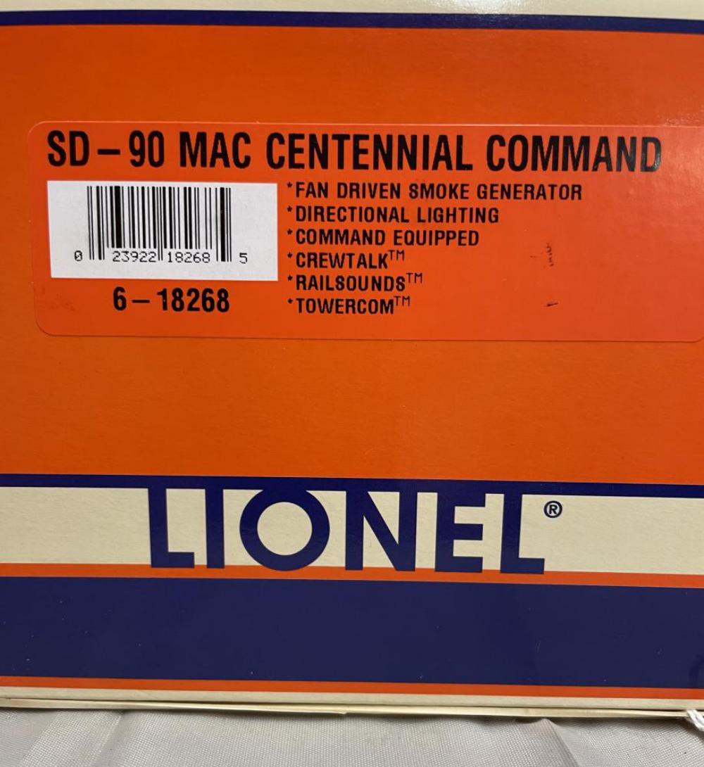Lionel 18268 Centenial SD-90 MAC Diesel (1 of 1)